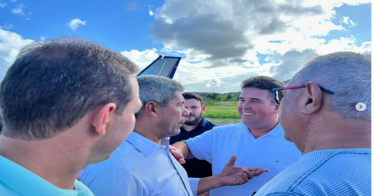 Deputado Patrick Lopes participou da inauguração do novo aeroporto de Ipiaú