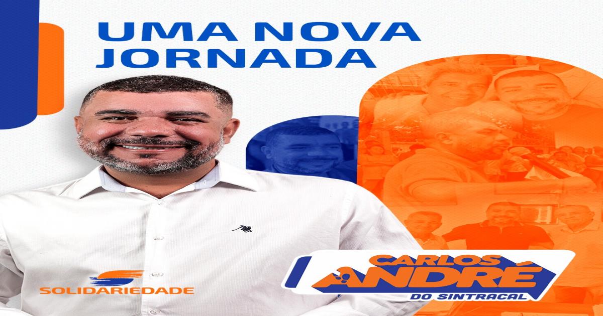 Carlos André: Uma Nova Jornada Política Rumo ao Solidariedade