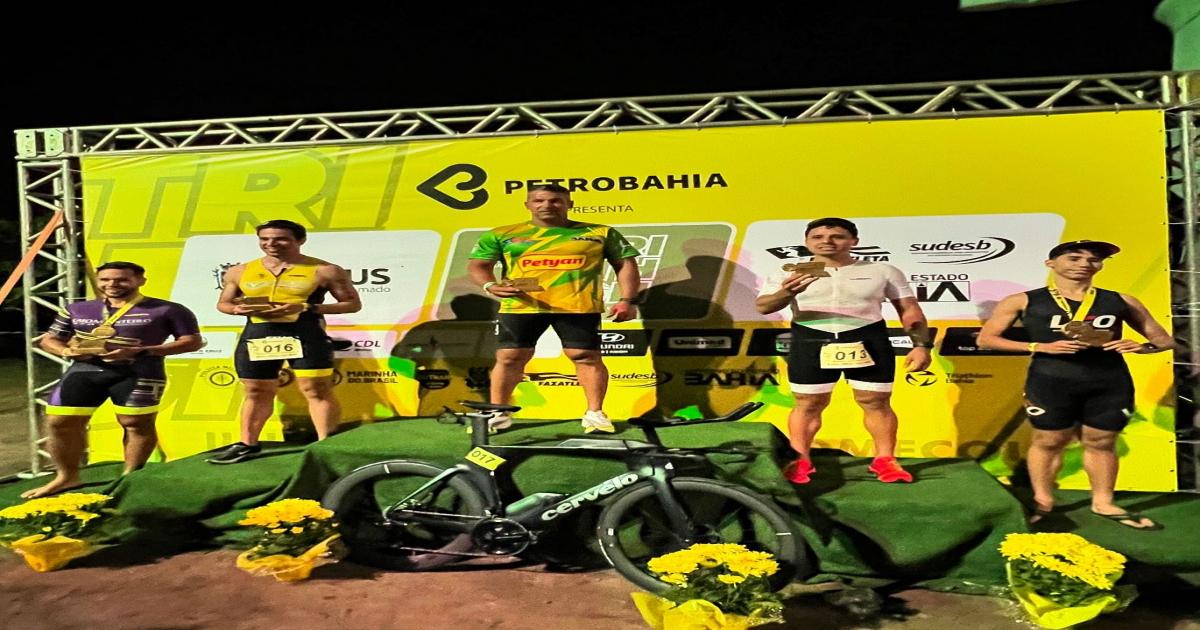 Triatleta Jequieense se sagra Campeão Geral no Campeonato Brasileiro de Aquabike em Ilhéus