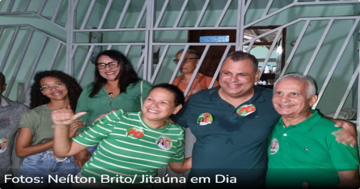 Jitaúna: Marcelo Pecorelli realiza grande caminhada na Rua Jequié