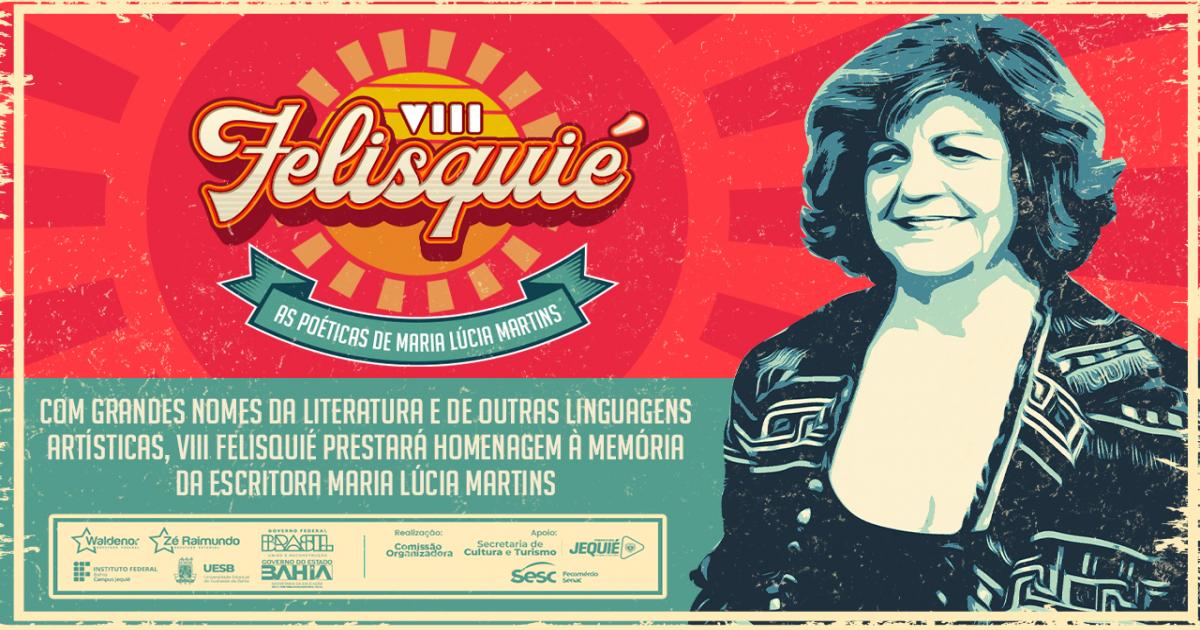 VIII Felisquié prestará homenagem à memória da escritora Maria Lúcia Martins