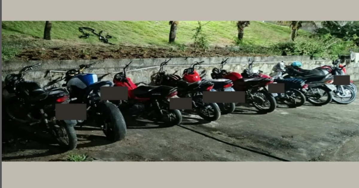 Operação da PM apreendeu 11 motocicletas com escapamentos abertos que vem tirando o sossego dos moradores de Jaguaquara