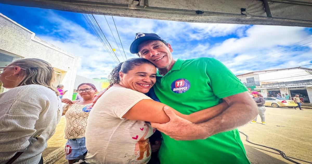 Pesquisa aponta vitória de Binho em Lafaiete Coutinho; candidato dispara com 70,85% de votos válidos