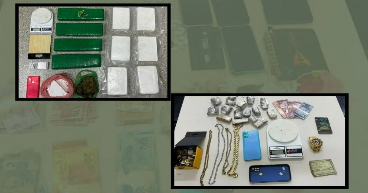 Jaguaquara l 4 pessoas foram presas acusadas de tráfico de drogas durante operação varredura