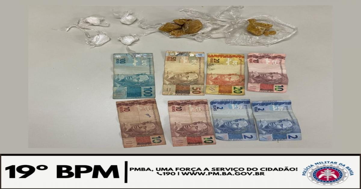 Polícia Militar intercepta carregamento de drogas que seguia de Jequié para o Entroncamento de Jaguaquara