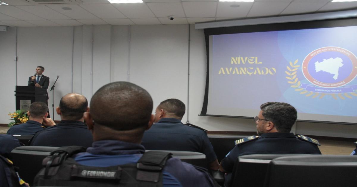 Segurança Pública promove Curso Avançado para Guardas Civis Municipais