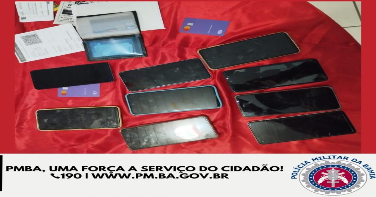 Mulher é detida com celulares e documentos furtados durante o São Pedro de Jitaúna