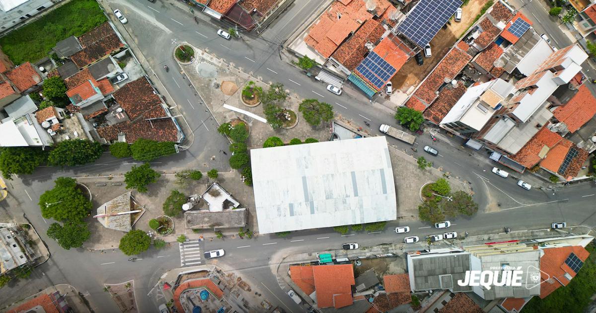 Prefeitura de Jequié fará mudanças temporárias no ordenamento da Praça do Viveiro