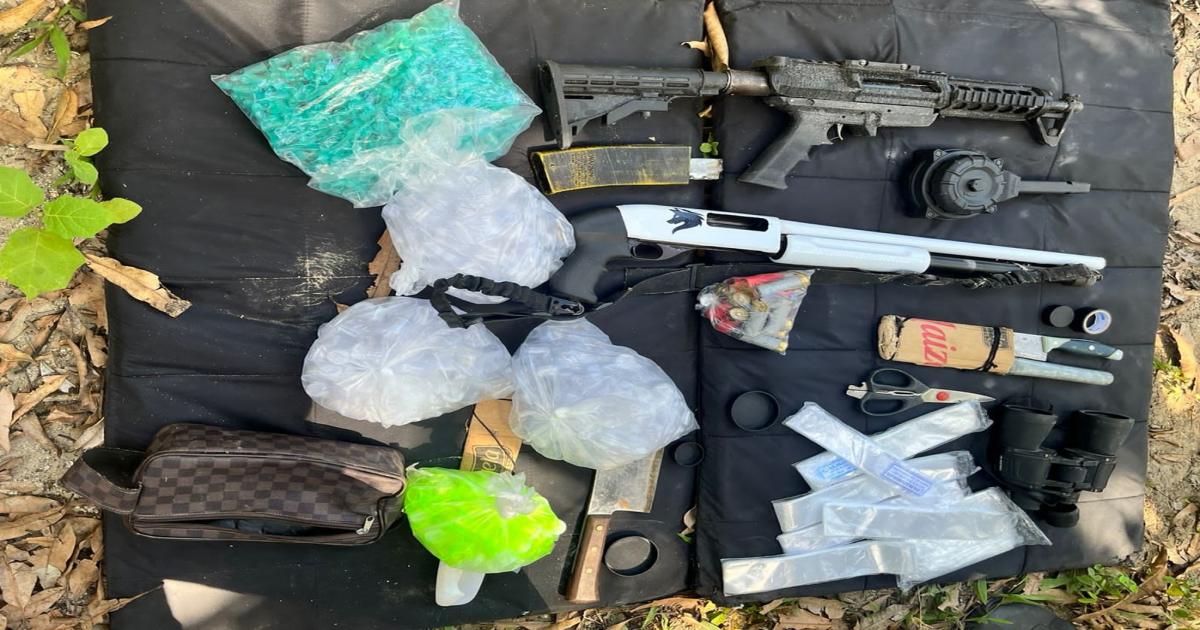 Cipe Polo apreende carabina, espingarda e carregadores alongados em Vera Cruz