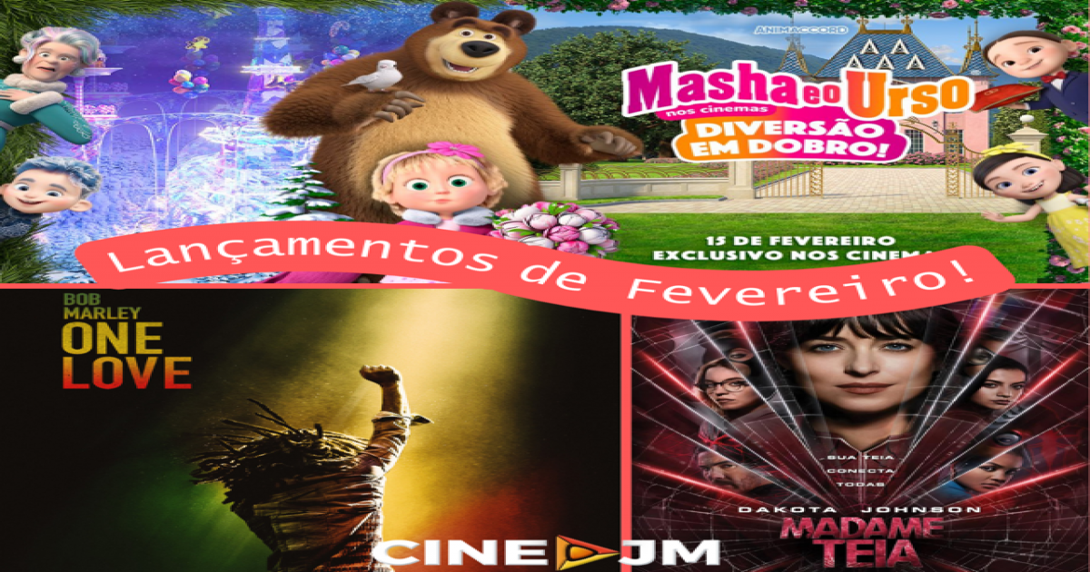 LANÇAMENTOS DE FEVEREIRO!
