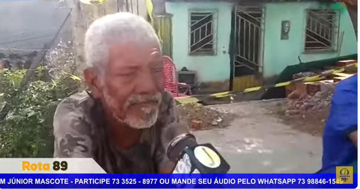Celular explode e causa incêndio em uma casa no bairro Joaquim Romão