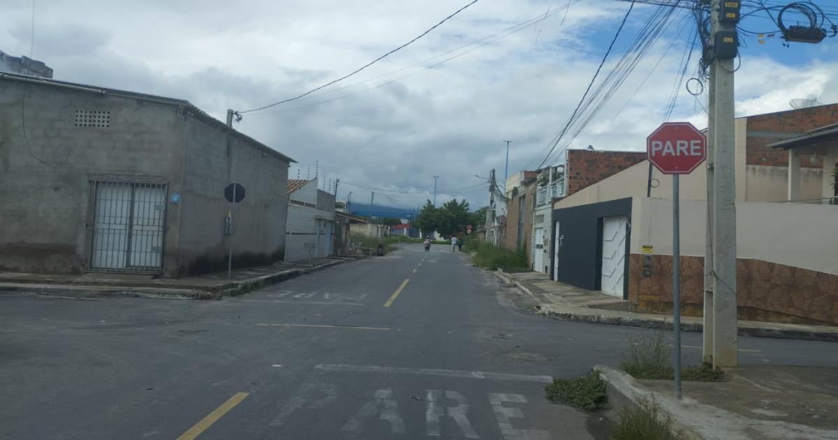 Mais um acidente por falta de atenção dos motoristas no Loteamento Novo Horizonte