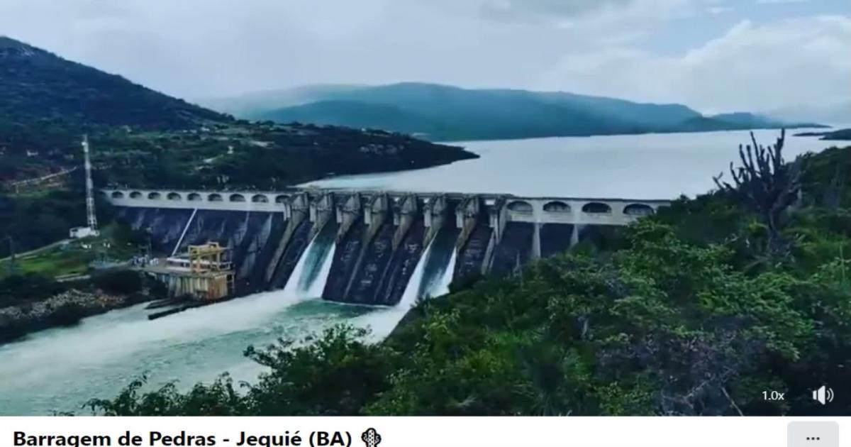 Chesf anuncia abertura de comportas na Barragem da Pedra