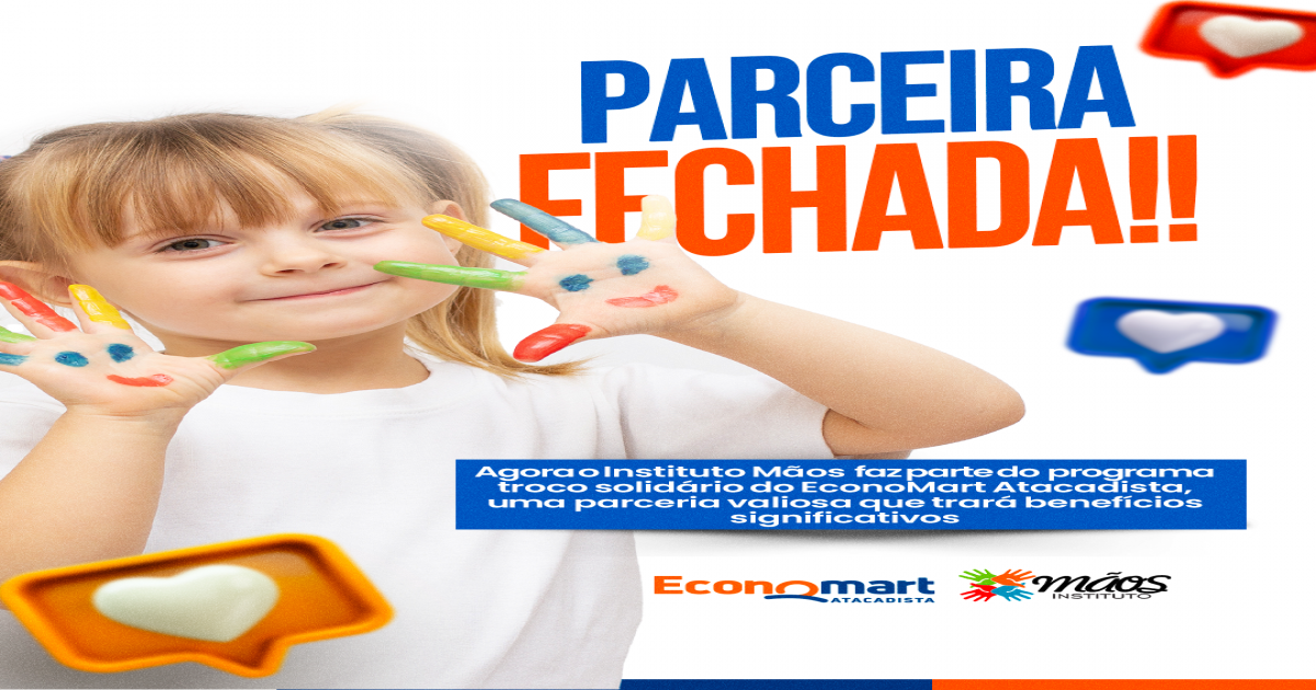 É de Jequié Instituição escolhida pelo Economarte como parceiro solidário!