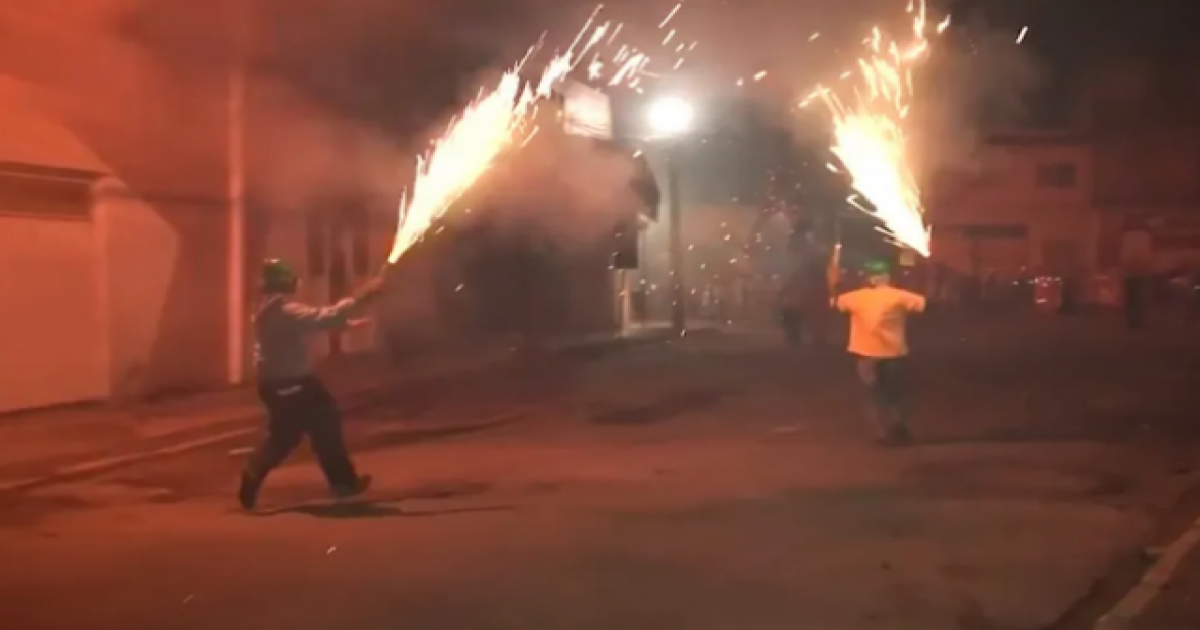 Dois homens são presos durante guerra de espadas em Senhor do Bonfim