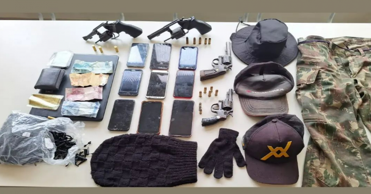 Em Itaquara 4 bandidos morreram em troca de tiros com a PM