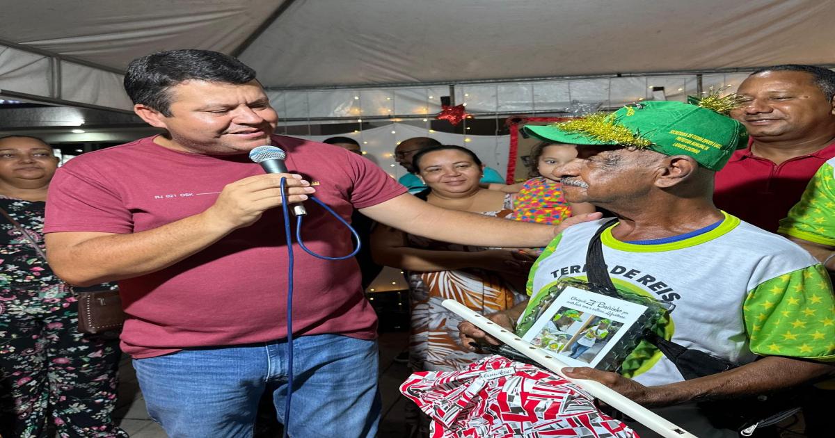 Lafaiete Coutinho: Zé Baixinho é homenageado pelos 70 anos de devoção ao Terno de Reis