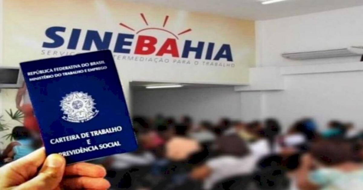 Vagas de empregos no SineBahia