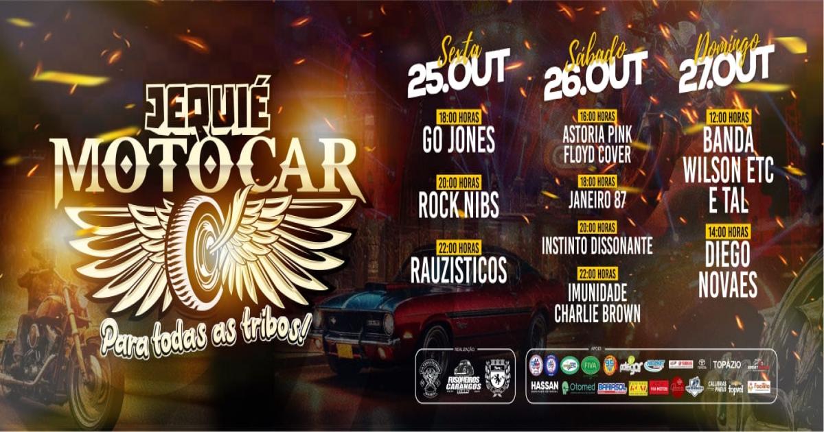 Com apoio da Prefeitura de Jequié, evento Jequié MotoCar deverá mobilizar entusiastas de veículos clássicos e motocicletas