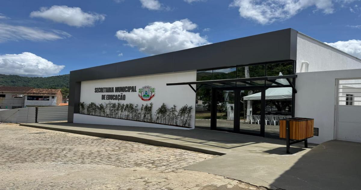 ITAGI: NOVA SEDE DA SECRETARIA DE EDUCAÇÃO MAIS UMA GRANDE E IMPORTANTE OBRA