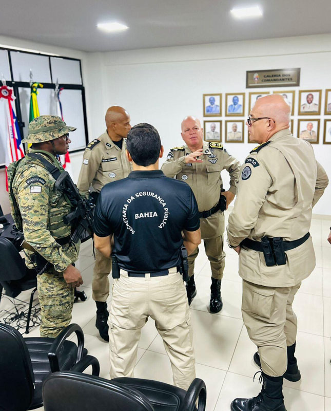 SSP e Forças Policiais alinham ações conjuntas no município de Jequié SSP e Forças Policiais alinham ações conjuntas no município de Jequié