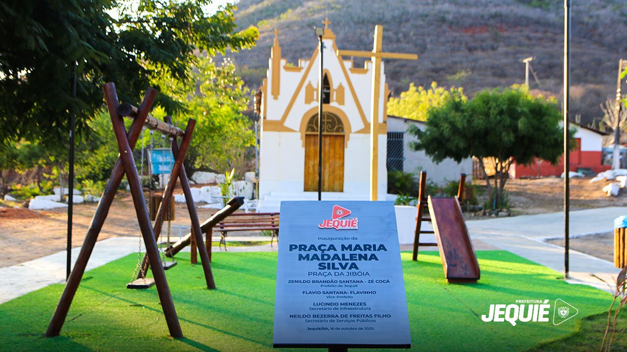 Prefeitura de Jequié segue maratona de inaugurações e entrega primeira praça pública de Boaçu e requalificação da escola municipal Prefeitura de Jequié segue maratona de inaugurações e entrega primeira praça pública de Boaçu e requalificação da escola municipal