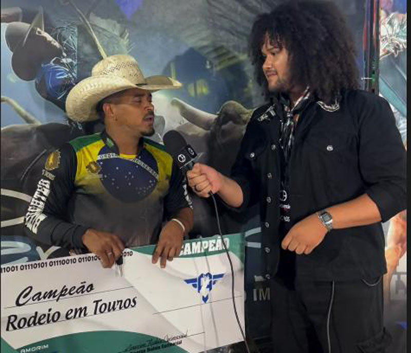Alisson Matos é campeão do Circuito Thiago Peão de Rodeio em Canavieiras