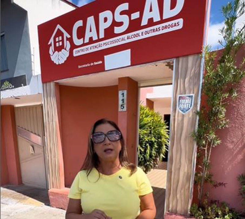 Moana Meira defende um novo espaço para o CAPs AD