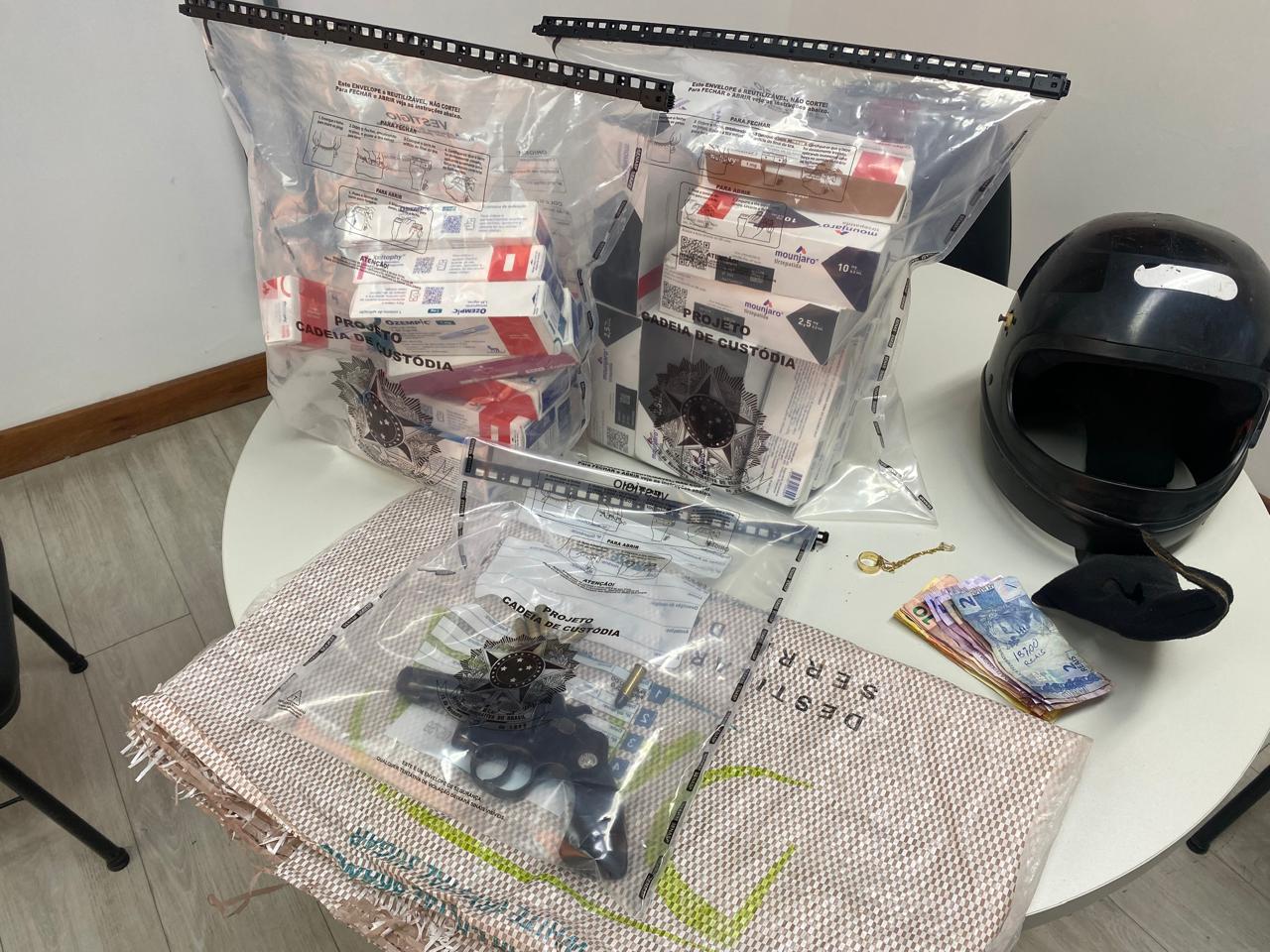 Polícia Civil frustra assalto e recupera canetas emagrecedoras em Salvador Polícia Civil frustra assalto e recupera canetas emagrecedoras em Salvador