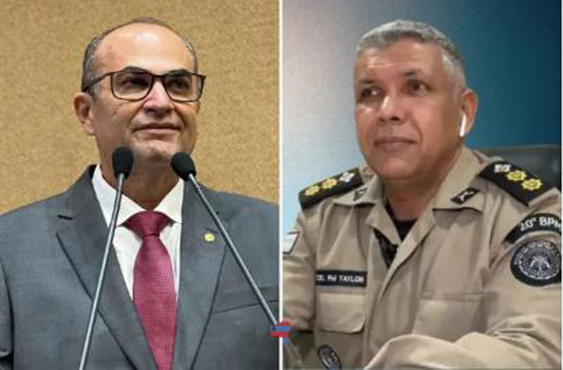 Deputado Hassan concede título de cidadão baiano ao tenente coronel Taylon Teixeira Deputado Hassan concede título de cidadão baiano ao tenente coronel Taylon Teixeira