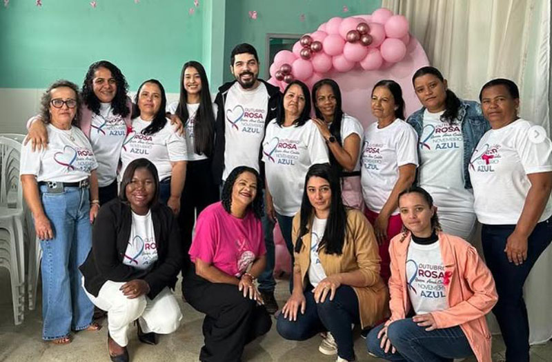 Prefeitura de Lajedo do Tabocal realiza ação especial do Outubro Rosa no povoado São Pedro Prefeitura de Lajedo do Tabocal realiza ação especial do Outubro Rosa no povoado São Pedro