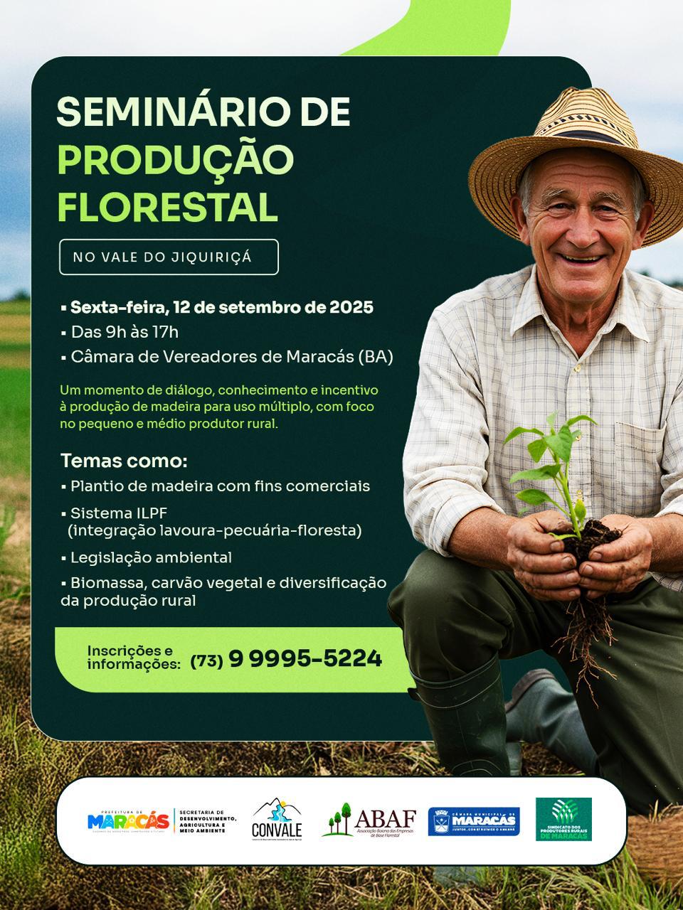 Seminário de Produção Florestal para Produtores Rurais do Vale do Jiquiriçá
