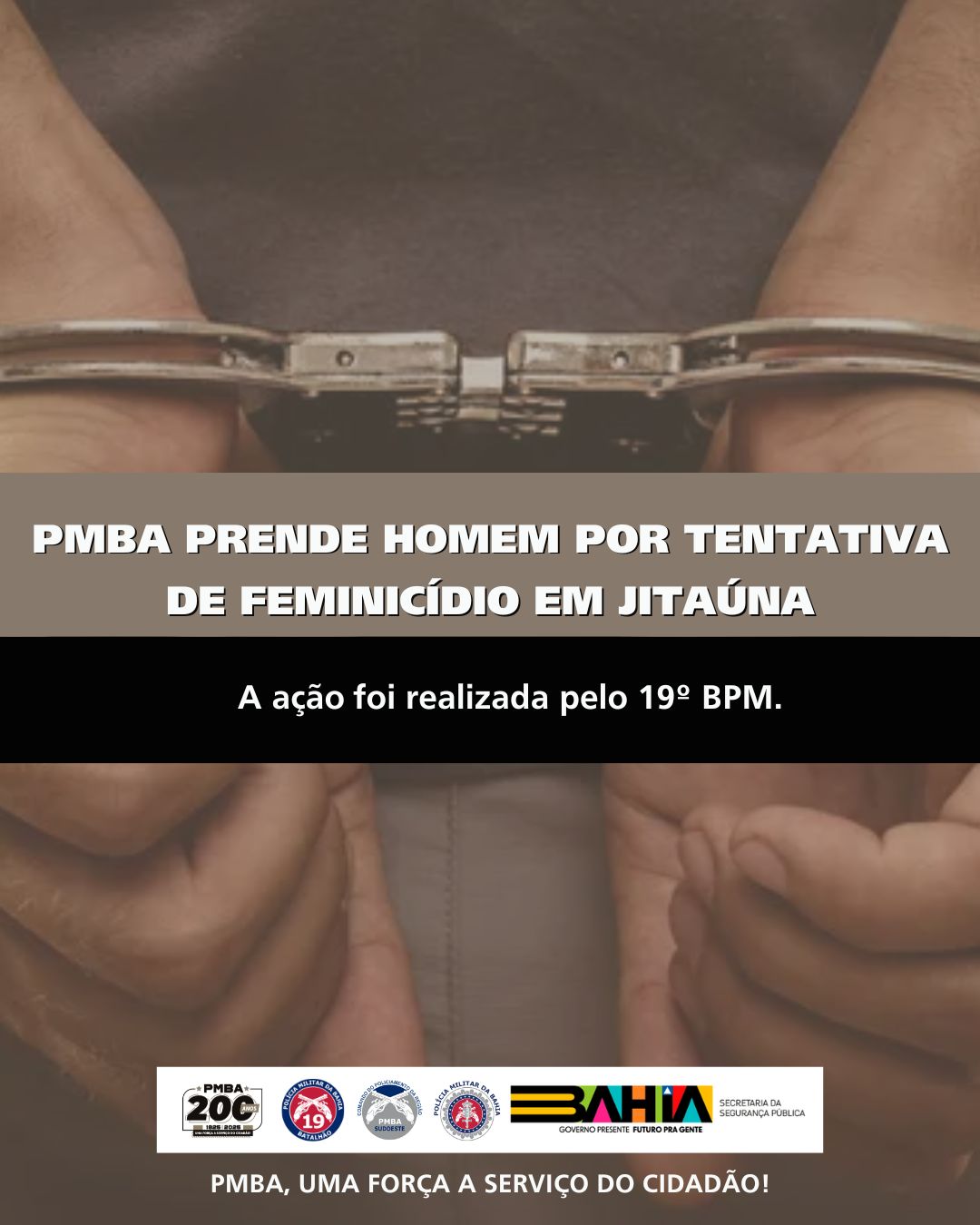 Jitaúna | Preso acusado de tentar matar a mulher com uma faca