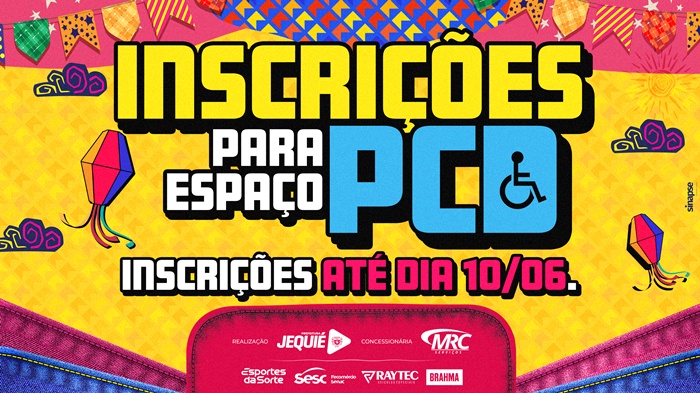 Prefeitura de Jequié garante inclusão e abre inscrições para Espaço PCD no Melhor São João da Bahia
