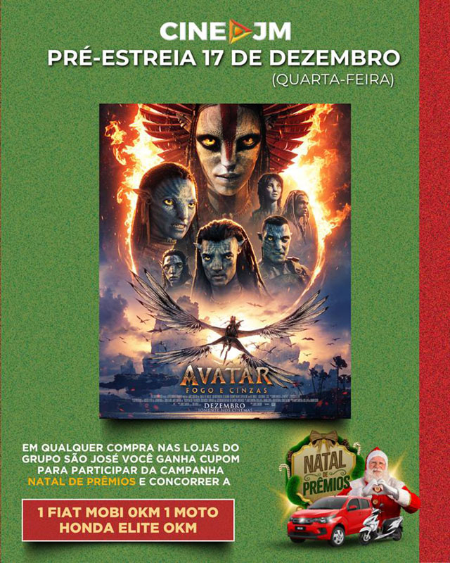 A ESPERA ACABOU PARA AVATAR FOGO E CINZAS!