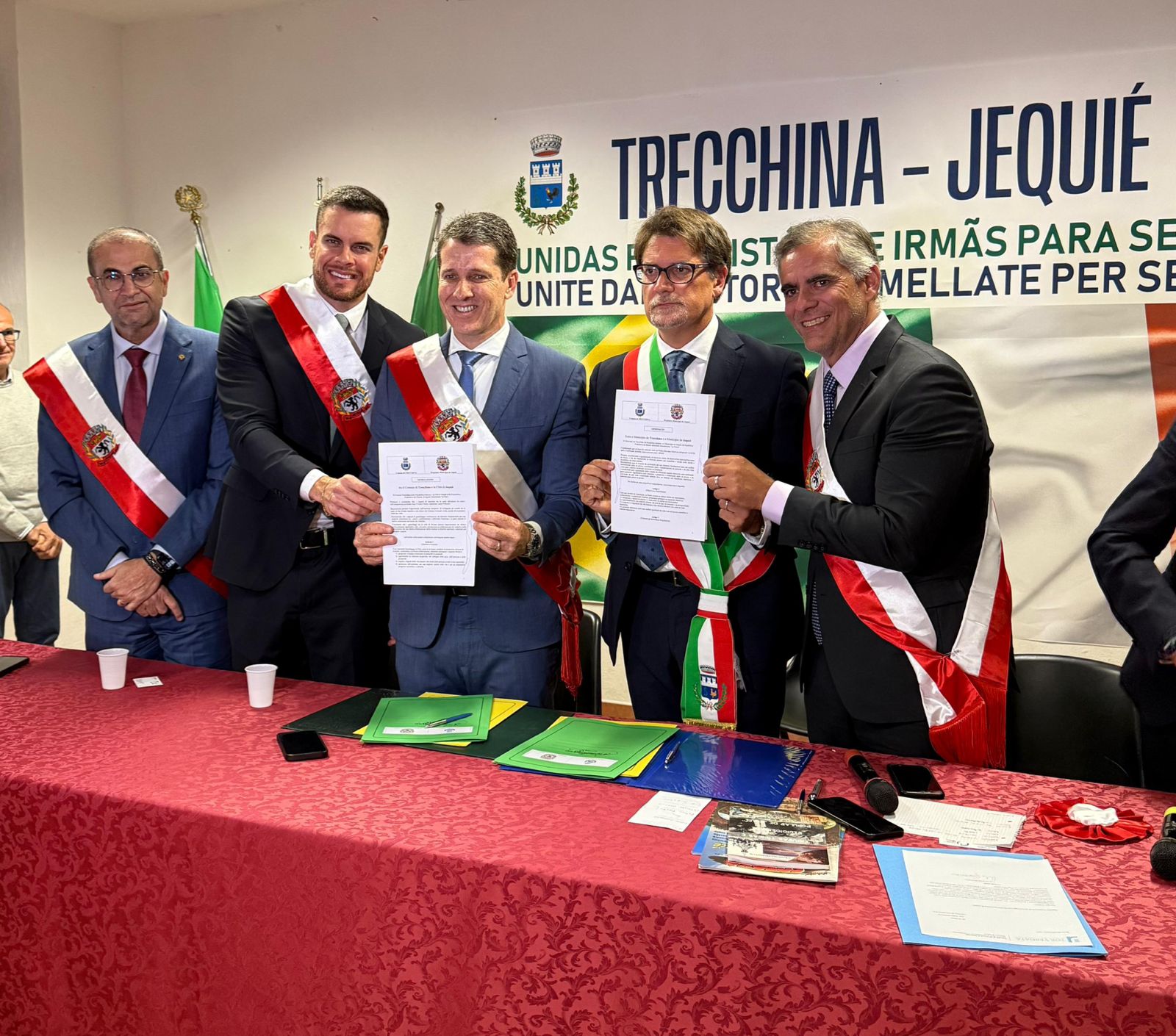 Jequié estreita sua relação de irmandade com a comunidade italiana de Trecchina