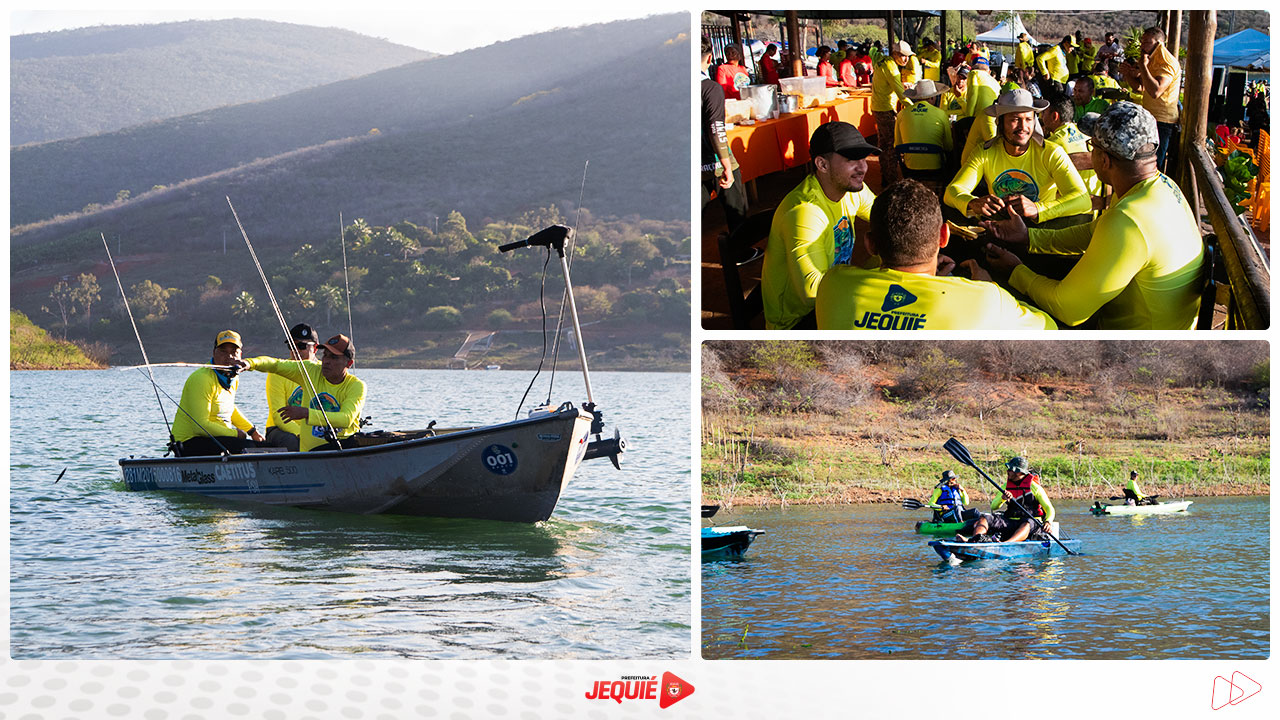 Com V Torneio de Pesca Esportiva, Prefeitura de Jequié celebra 128 anos do município e reforça potencial da Barragem da Pedra Com V Torneio de Pesca Esportiva, Prefeitura de Jequié celebra 128 anos do município e reforça potencial da Barragem da Pedra
