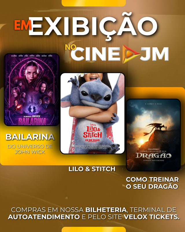 CINEMA DE QUALIDADE PARA TODOS OS GOSTOS É NA SÃO JOSÉ VILA GOURMET!