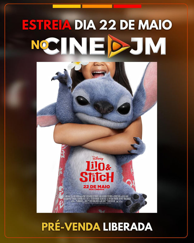 LILO E STITCH CHEGA AO CINE SÃO JOSÉ NESTA QUINTA 22 DE MAIO