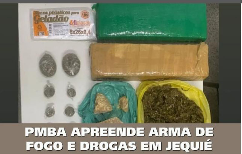 Jequié | RONDESP deteve traficante armado no Brasil Novo Jequié | RONDESP deteve traficante armado no Brasil Novo