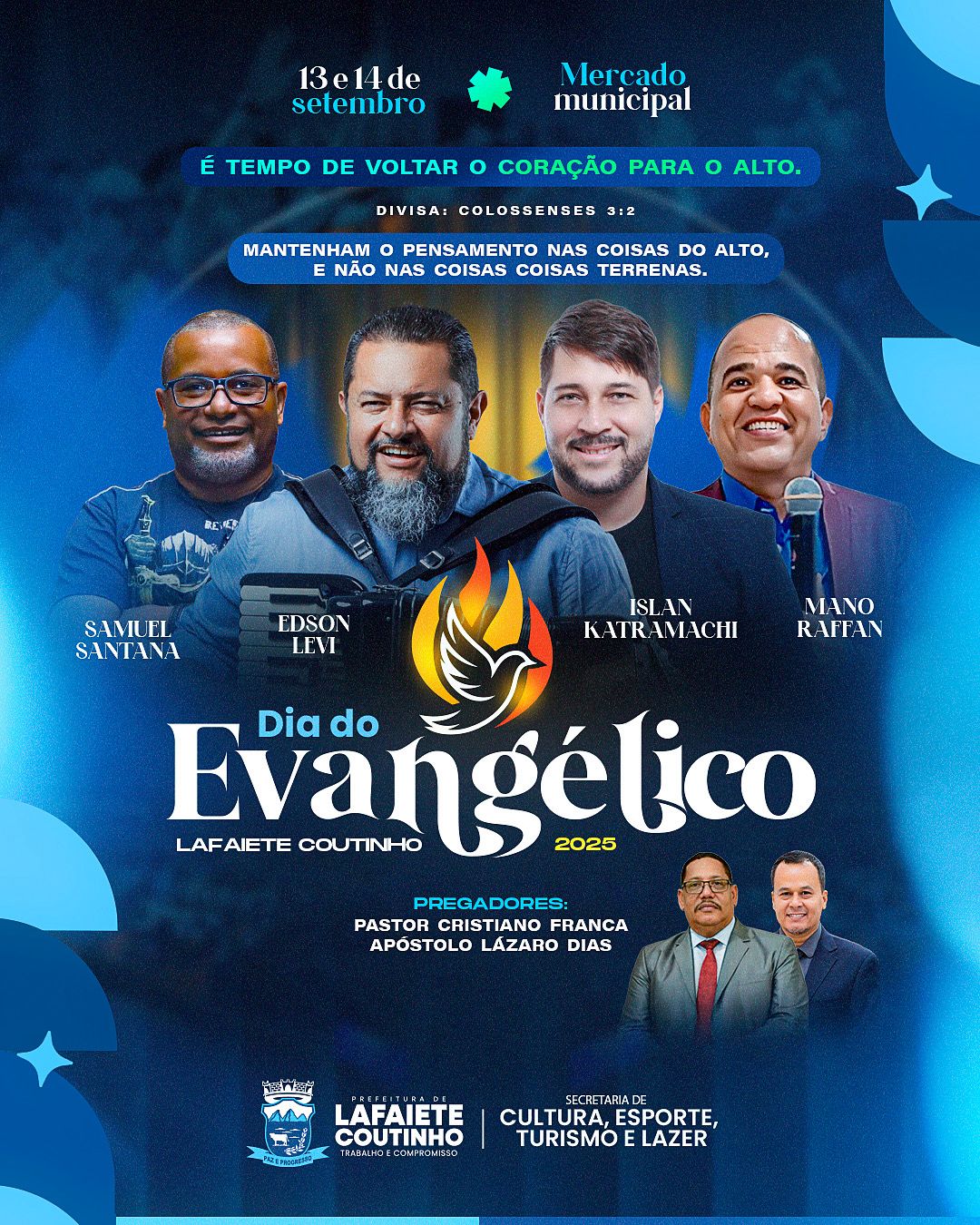 Lafaiete Coutinho | Dia do evangélico e marcha para Jesus