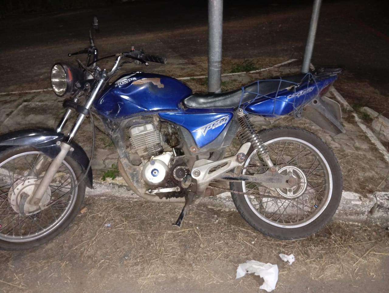 Moto comprada no facebook rodava com documento adulterado
