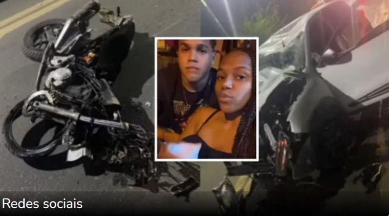 Rodovia Ilhéus-Itabuna: Casal morre após batida entre carro e moto; vítimas voltavam de festa junina em família