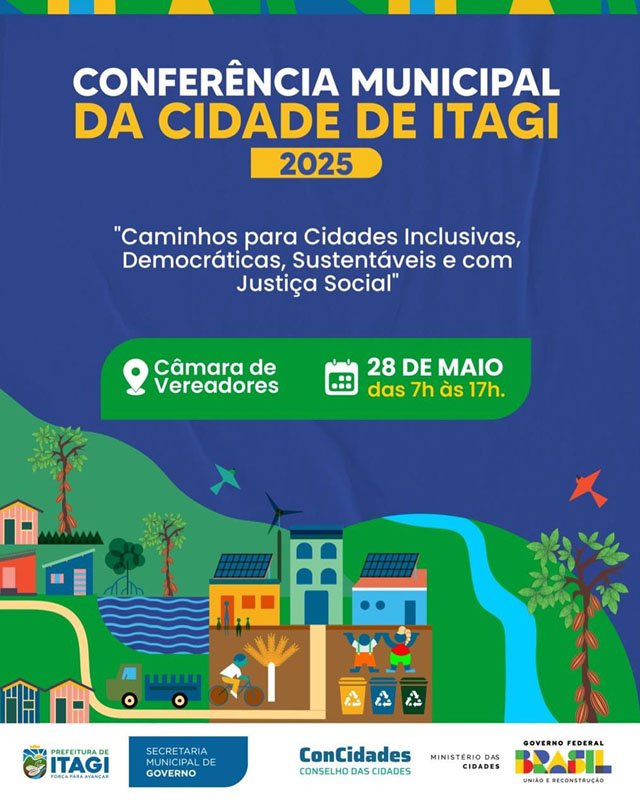 Itagi realiza a 5ª Conferência Municipal das Cidades