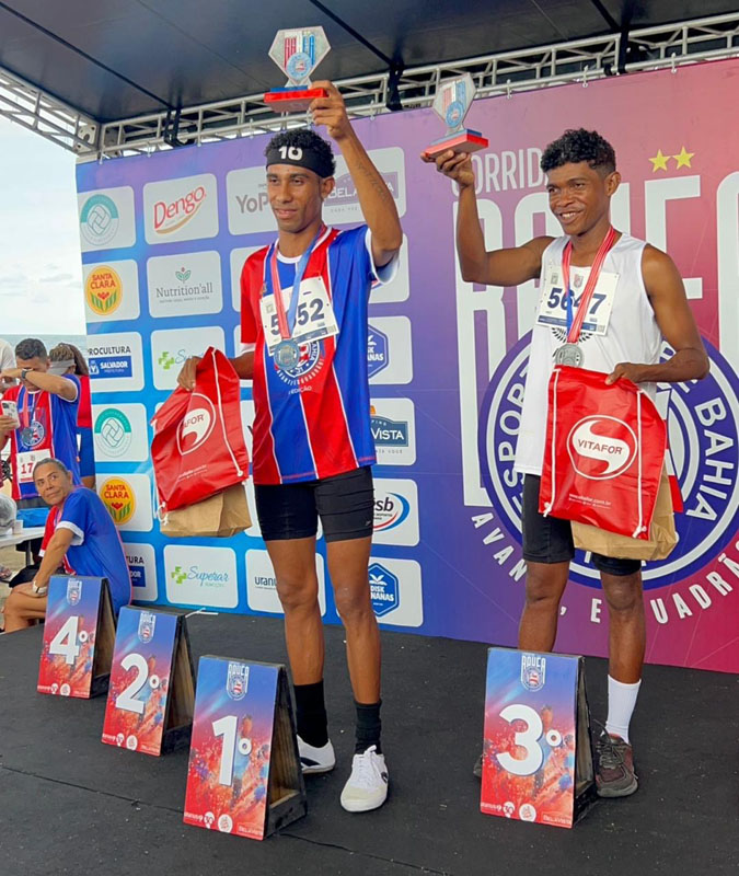 Atletas da APAE de Jequié conquistam 1º e 3º lugar na Corrida do Bahia em Salvador