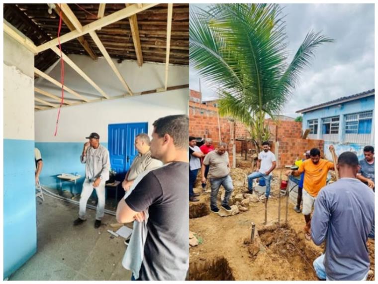 Prefeito Marcelo Pecorelli volta a visitar obras em andamento na cidade