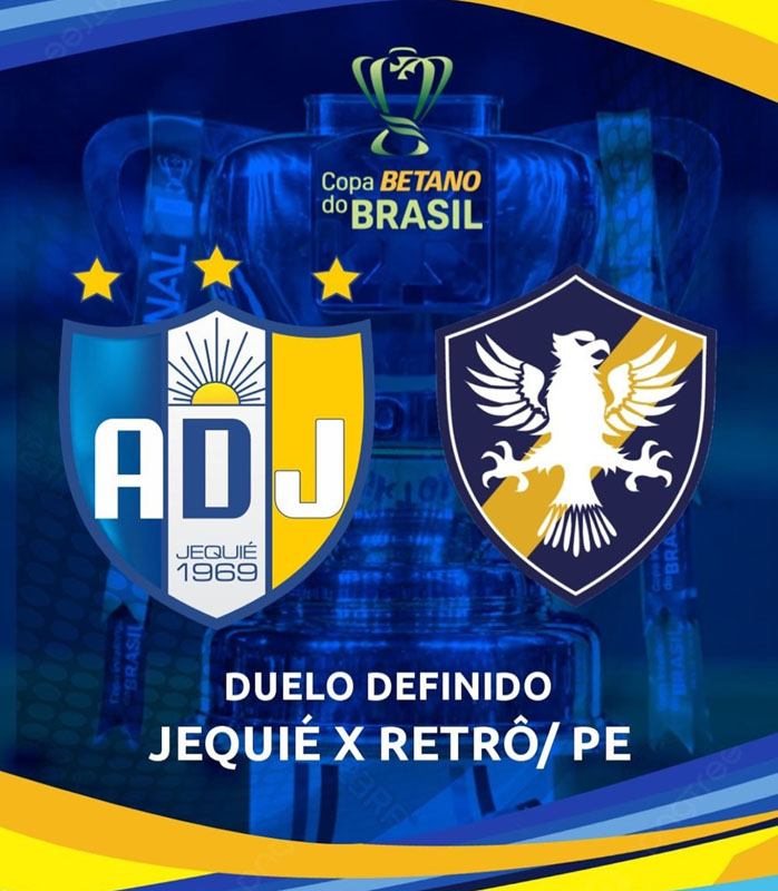 Jequié enfrentará time pernambucano na primeira fase da Copa do Brasil