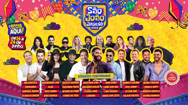Com Gustavo Lima, Alok, Xand Avião, Wesley Safadão, Calcinha Preta, Limão com Mel, São João de Jequié se consolida como o Maior da Bahia e um dos melh Com Gustavo Lima, Alok, Xand Avião, Wesley Safadão, Calcinha Preta, Limão com Mel, São João de Jequié se consolida como o Maior da Bahia e um dos melh