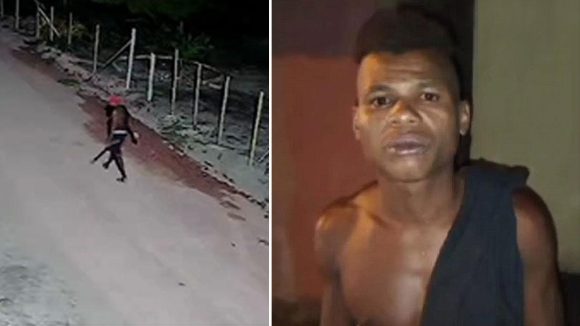 Preso, acusado de crimes em série em Ibirapitanga diz que sobreviveu na mata comendo jaca e passarinhos