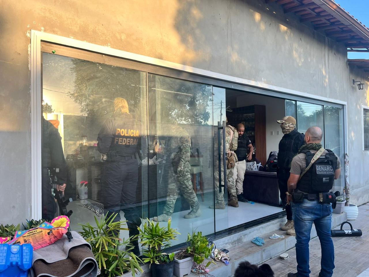 SSP e forças estaduais e federais desencadeiam Operação Alta Potência 2 contra facção criminosa com atuação interestadual SSP e forças estaduais e federais desencadeiam Operação Alta Potência 2 contra facção criminosa com atuação interestadual